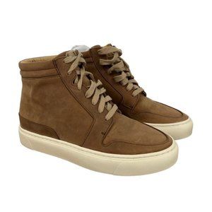 NISOLO Women's  Reina High Top Sneaker Tobacco Brown  Size 7